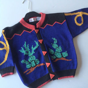 VINTAGE "BUCKAROO" SWEATER for YOUR LITTLE COWPOKE